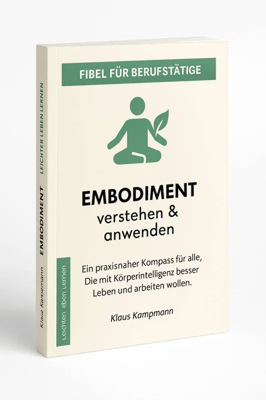 Buchcover Embodiment verstehen und anwenden (© Klaus Kampmann)