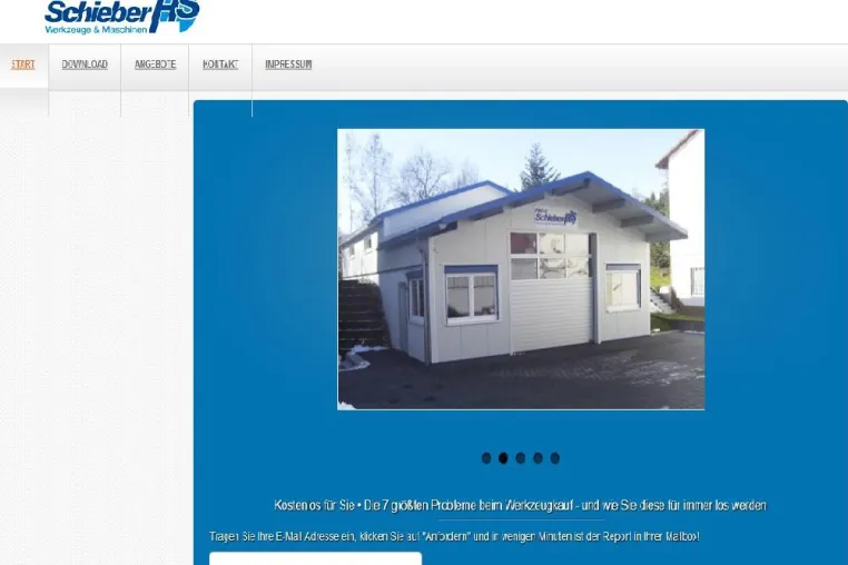 Bild: Schieber-Werkzeuge präsentieren neuen Internet-Auftritt