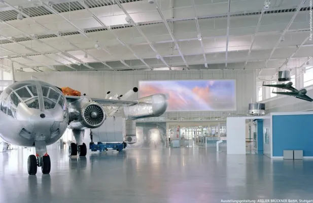 Neue Medien im Dornier Museum Friedrichshafen: inspire LED setzt Luftfahrtgeschichte in Szene Bild: Neue Medien im Dornier Museum Friedrichshafen: inspire LED setzt Luftfahrtgeschichte in Szene