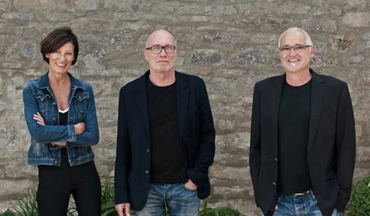 Eva Lutz, Peter Lehmann und Hans Arnold