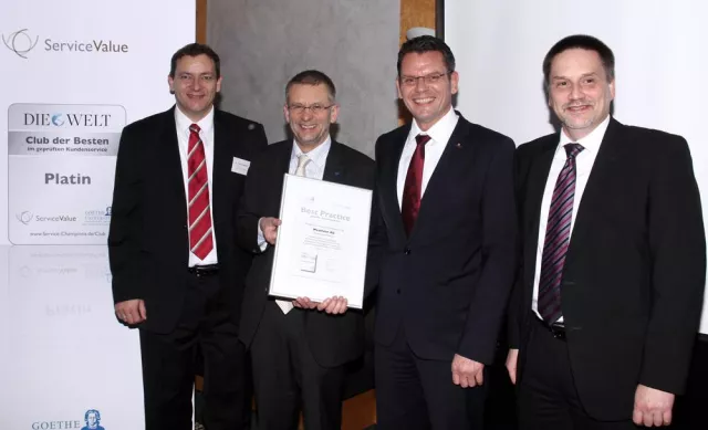 Bild: Westfalen AG bleibt Mitglied im "Club der Besten"