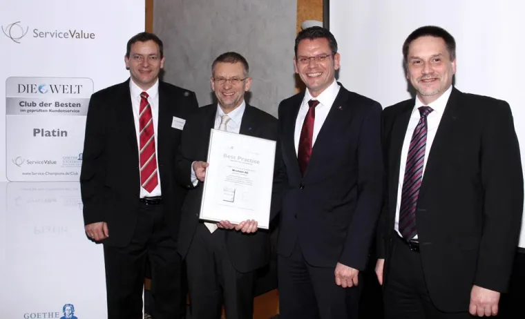 Westfalen AG bleibt Mitglied im "Club der Besten" Bild: Westfalen AG bleibt Mitglied im "Club der Besten"