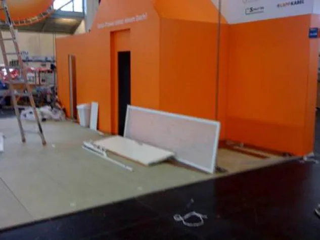 Bild: Diebstähle auf Messen während der Montage