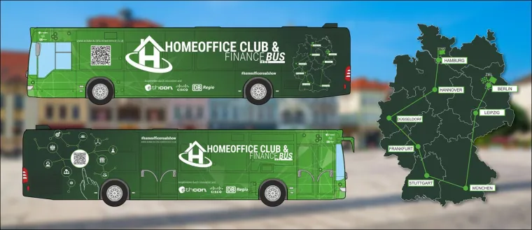 Bild: Die Homeoffice Club Roadshow 2022 startet