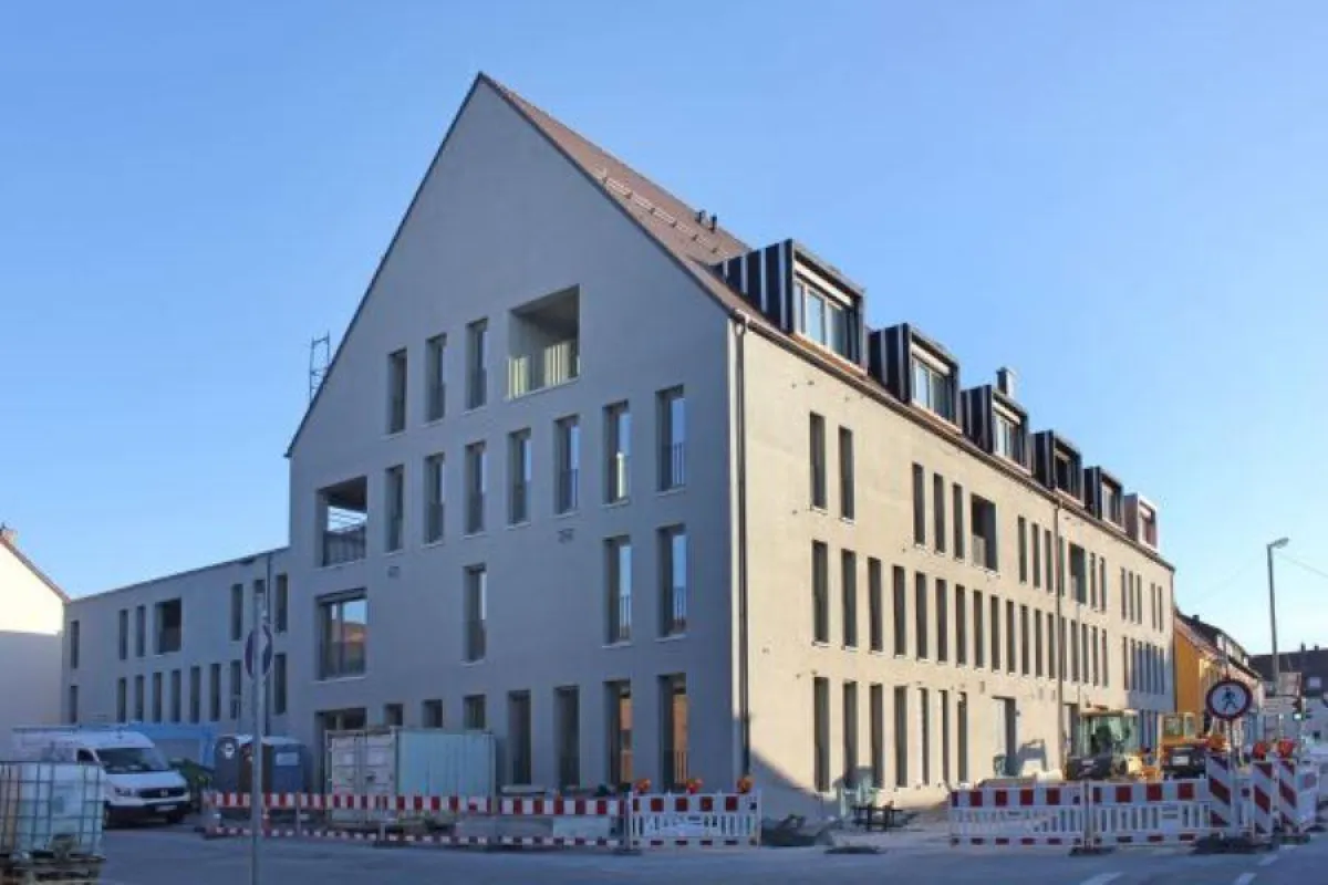 Das neue „Zentrum für Wohnen, Pflege und Begegnung“ entsteht derzeit in Ulm-Wieblingen