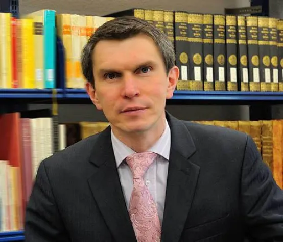 Bild: Alexander Krylov spricht auf dem russischen Wirtschaftsforum