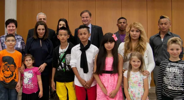 Bild: Einbürgerungsfeier im Landratsamt Ortenaukreis im Beisein von Integrationsministerin Bilkay Öney