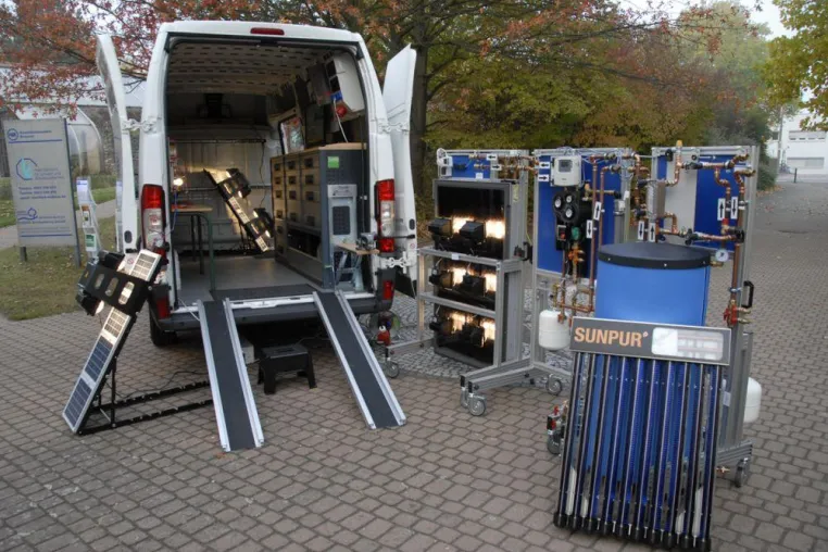 Bild: Christiani unterstützt das Projekt „Mobiles Solarlabor“ für den handwerklichen Mittelstand auf dem Balkan