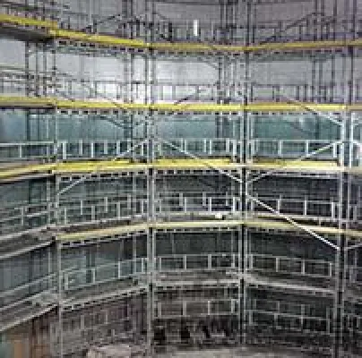 Bild: Ceramic Polymer: Innenbeschichtung eines Großtanks für Brauereiabwasser in Laško, mit PROGUARD CN 200