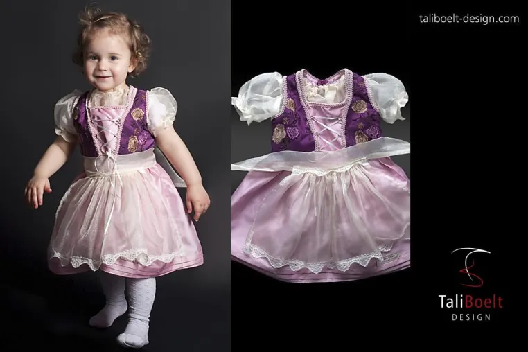 Bild: Exklusive Dirndl für Mädchen von TaliBoelt Design. Festliche Bekleidung und Brautmode in München und Umgebung.