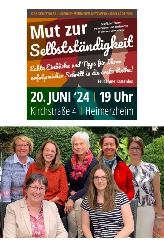 Veranstaltung: Mut zur Selbstständigkeit Bild: Veranstaltung: Mut zur Selbstständigkeit