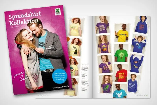 Spreadshirt fährt gut mit Print Bild: Spreadshirt fährt gut mit Print