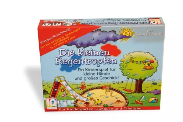 Bild: Lernspiel „Die kleinen Regentropfen“ von IQ-Spiele auf Auswahlliste zum Deutschen Lernspielpreis 2008