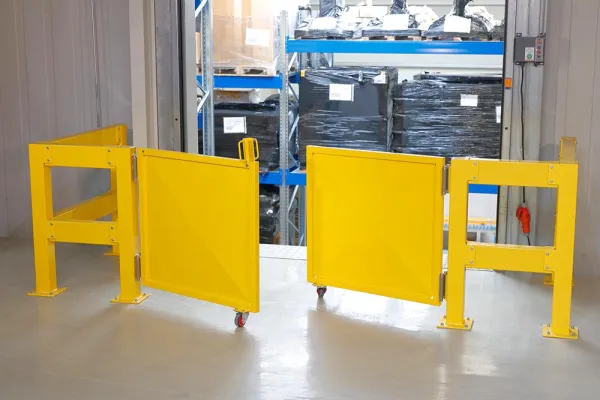 Bild: Durchgangs-Lösungen für Sicherheitsgeländer aus Stahl