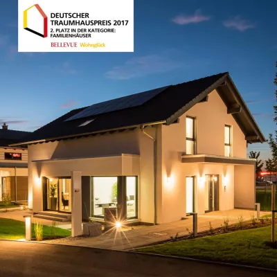 Bild: Deutscher Traumhauspreis 2017: 2. Platz für FingerHaus in der Kategorie Familienhäuser