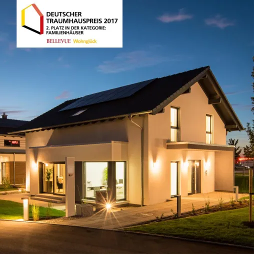 Bild: Deutscher Traumhauspreis 2017: 2. Platz für FingerHaus in der Kategorie Familienhäuser