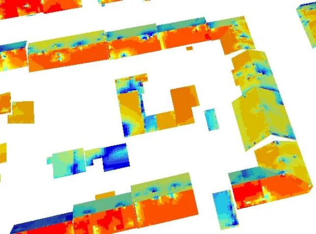 Bild: Solarpotenzialkataster aus Luftbildern mit tridicon SOLAR