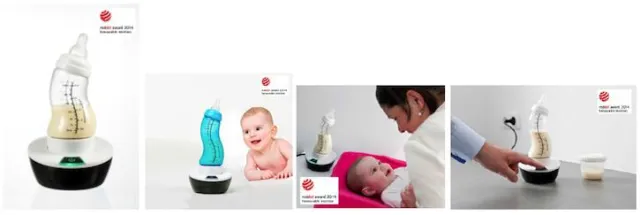 S-Flaschenwärmer von Difrax gewinnt Red Dot Award: Product Design 2014 Bild: S-Flaschenwärmer von Difrax gewinnt Red Dot Award: Product Design 2014