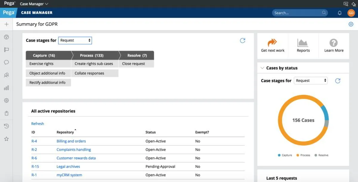 Pega GDPR Accelerator, Quelle Pegasystems