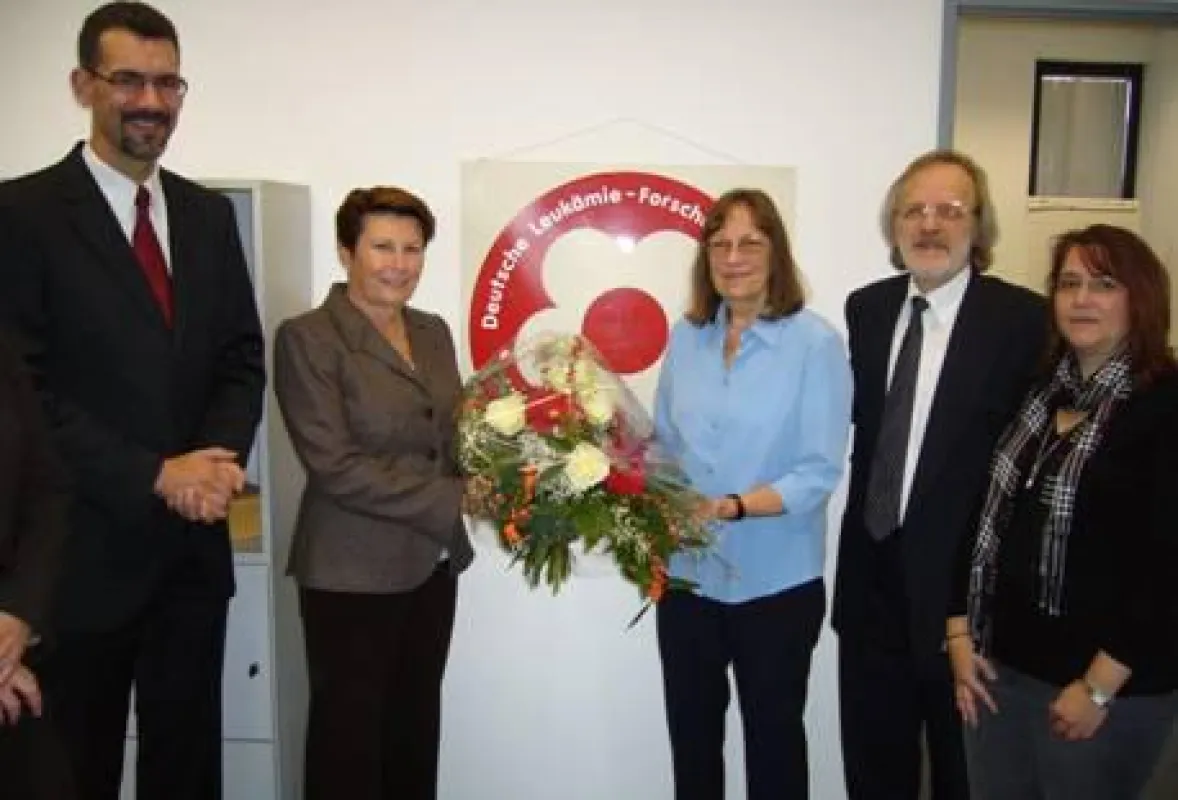 Von links: Thorsten Kuschmann, Director Recruitment; Monika Beintner, Geschäftsführerin Quintiles Co