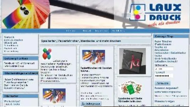 Bild: Kostengünstige und einfache Produktion von Werbemitteln für kleine Unternehmen und Vereine