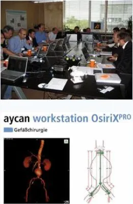Bild: OsiriX PRO Hands-On Workshop beim 25. Jahreskongreß der Deutschen Gesellschaft für Gefäßchirurgie