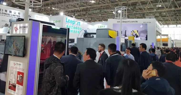 Bild: CIMT 2019: Grassinger Technologies verzeichnet starke Resonanz in Peking