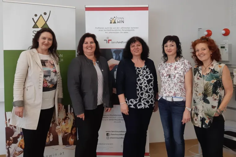 SinnWin Vortrag, Frau Mag. Schenner "Begegnung des Fachkräftemangels durch Employer Branding Maßnahmen", Graz Bild: SinnWin Vortrag, Frau Mag. Schenner "Begegnung des Fachkräftemangels durch Employer Branding Maßnahmen", Graz