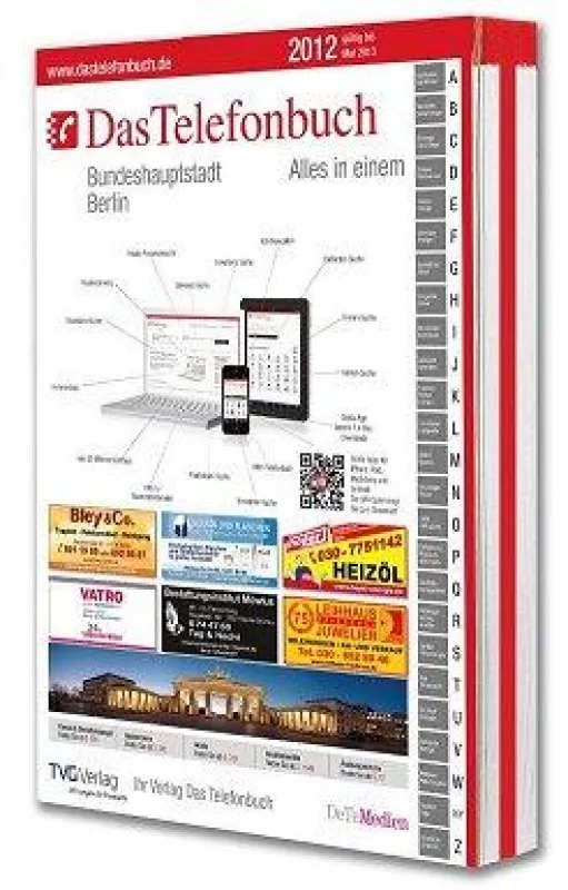 Das Telefonbuch für Berlin 2012