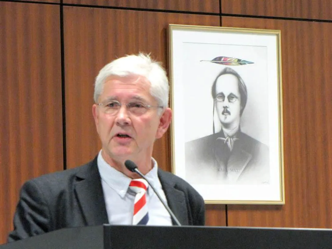 Dr. Johannes Zeilinger, Vorsitzender der Karl-May-Gesellschaft.de