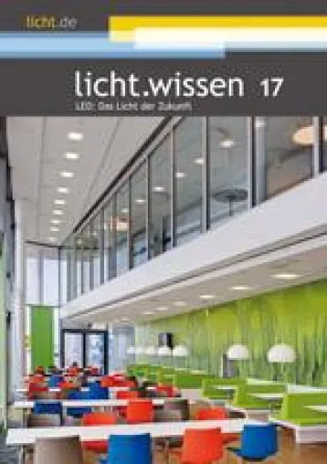 Bild: Das neue licht.wissen 17 von licht.de erklärt die LED
