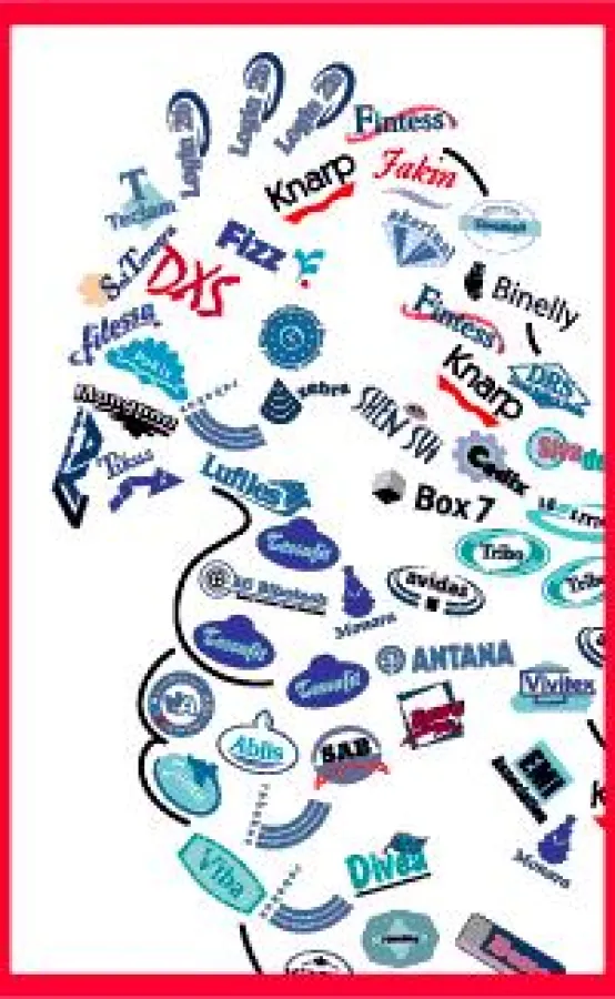 Logo-Mosaik (Beispiel, Ausschnitt)