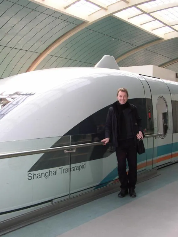 Go East Geschäftsführer Jochen Szech in Shanghai