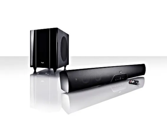 Bild: Cinebar 50 – Schlanker Soundbar mit kraftvollem Klang als ideale Ergänzung für Flachbild-Fernseher