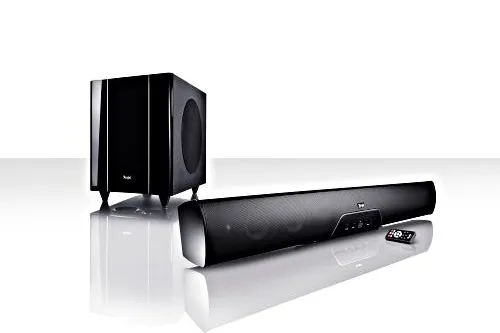 Bild: Cinebar 50 – Schlanker Soundbar mit kraftvollem Klang als ideale Ergänzung für Flachbild-Fernseher
