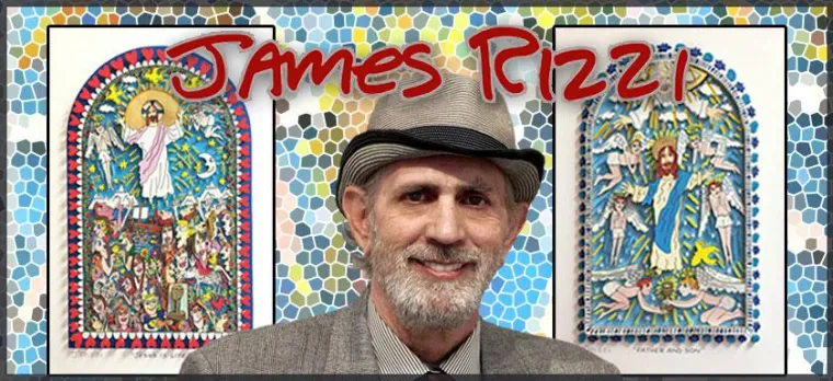 Bild: Weltweit einzigartig! Kirchenfenster von Rizzi