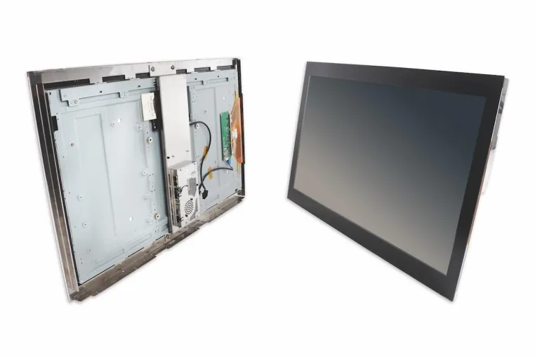 Bild: Das neue Flush Mount HMI SANTOKA 32.0 SG von Garz & Fricke bietet vielfache Einsatzmöglichkeiten