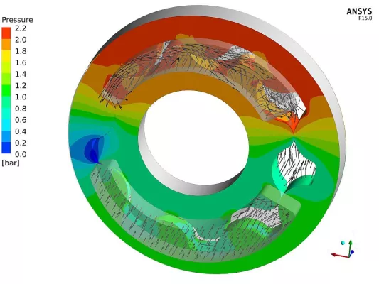Bild: TwinMesh 2015 - neues Release erlaubt zuverlässige CFD-Analysen für rotierende Verdrängermaschinen