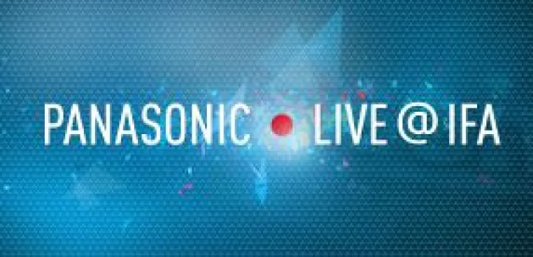 Bild: Panasonic Marketing Europe sendet LIVE von der IFA 2012