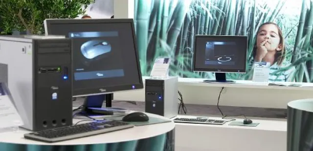 Bild: Dynomedia inszeniert Produkte von Fujitsu Siemens Computers virtuell für die IFA 2007 in Berlin