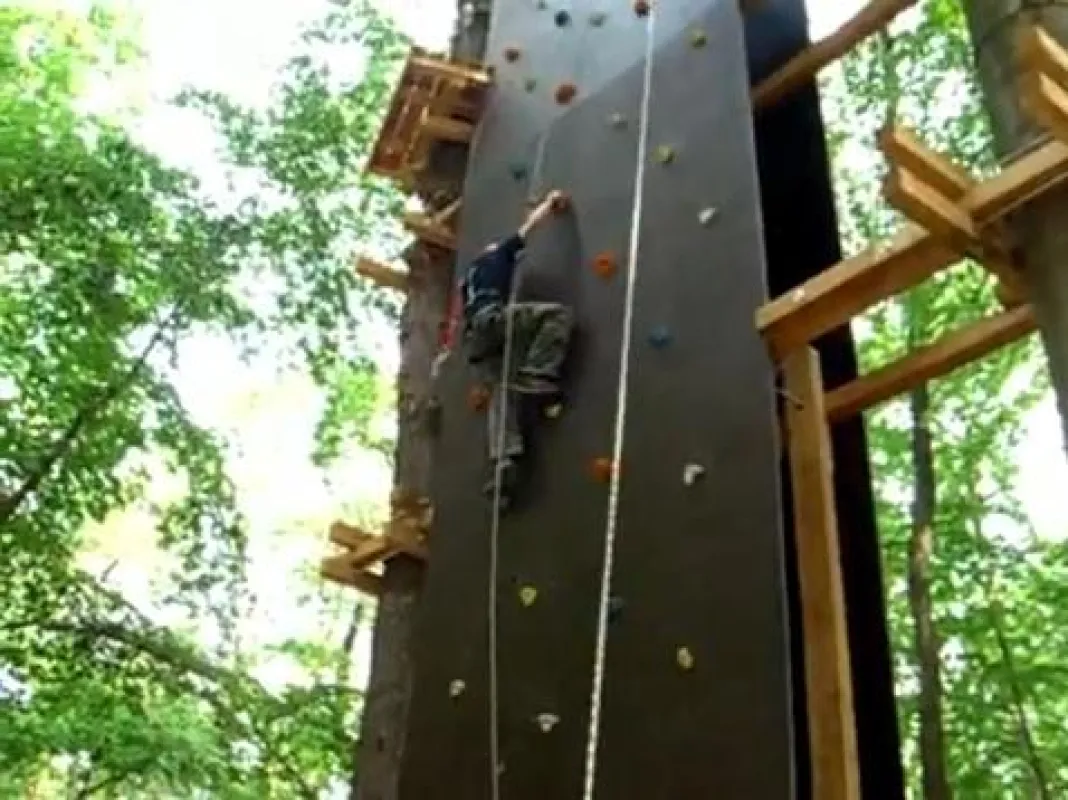 Kletterwand Kletterwald Blankenburg