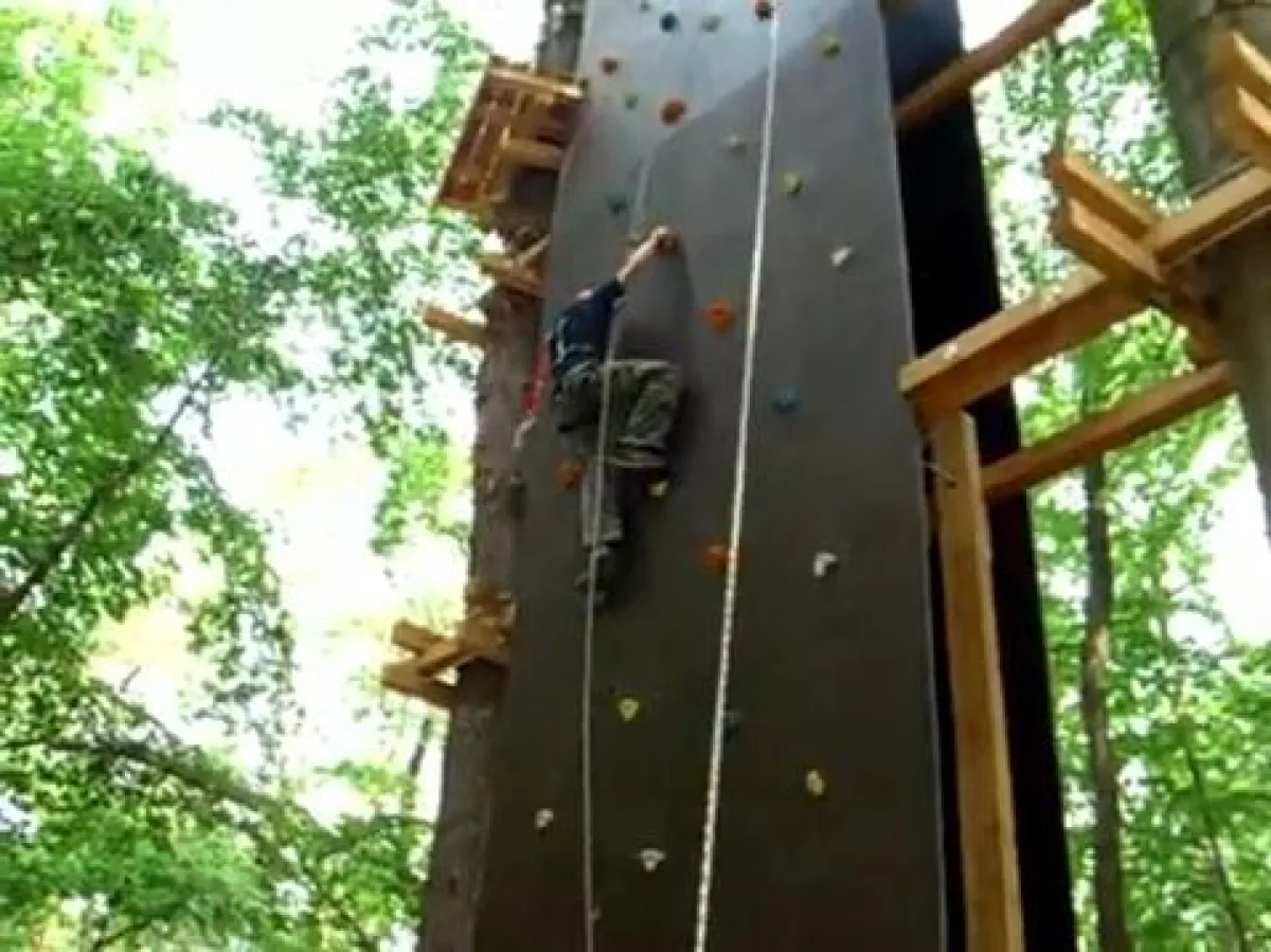 Kletterwand Kletterwald Blankenburg