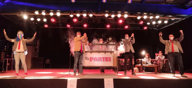 Bild: Die PARTEI wählt ihre Bundeskanzlerkandidat*innen 2021 für München 