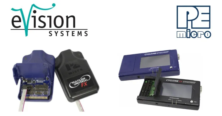 Bild: eVision Systems und PEmicro unterzeichnen Distributionsabkommen für Debug- und ISP Programmierwerkzeuge
