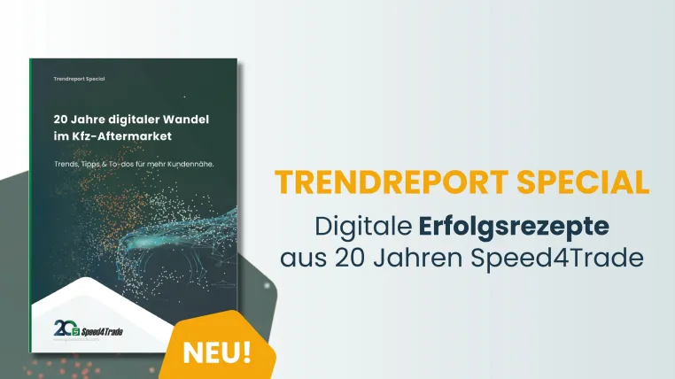 Trendreport Special liefert digitale Erfolgsrezepte aus 20 Jahren Speed4Trade Bild: Trendreport Special liefert digitale Erfolgsrezepte aus 20 Jahren Speed4Trade