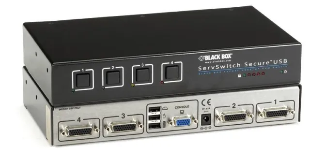 Bild: Neuer KVM-Switch für VGA/DVI und USB mit IT-Sicherheitszertifizierung EAL4+