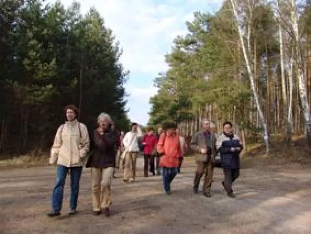 Bild: In der Dübener Heide beginnt das Wanderjahr 2007
