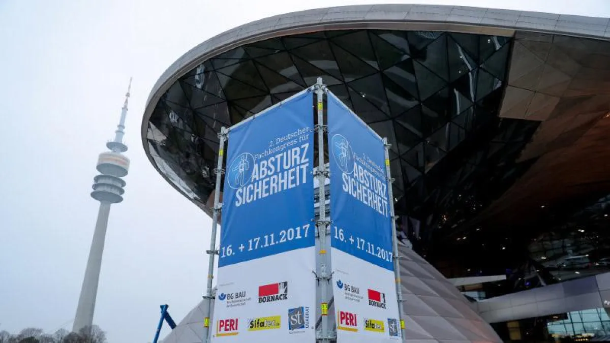 In München fand der 2. Deutsche Fachkongress für Absturzsicherheit statt. (Foto: Bauverlag BV GmbH)