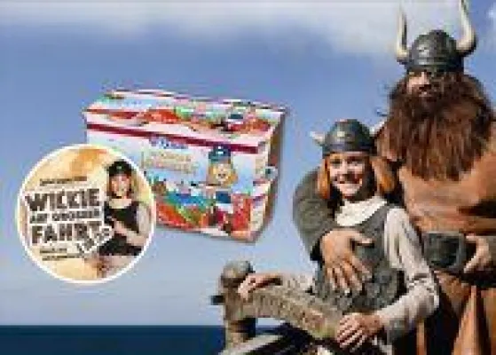 Bild: Bauer mit großer Promotion zu „Wickie auf großer Fahrt“