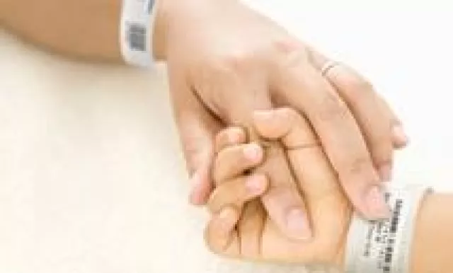 Bild: LaserBand® Patientenarmband an der Uniklinik Magdeburg